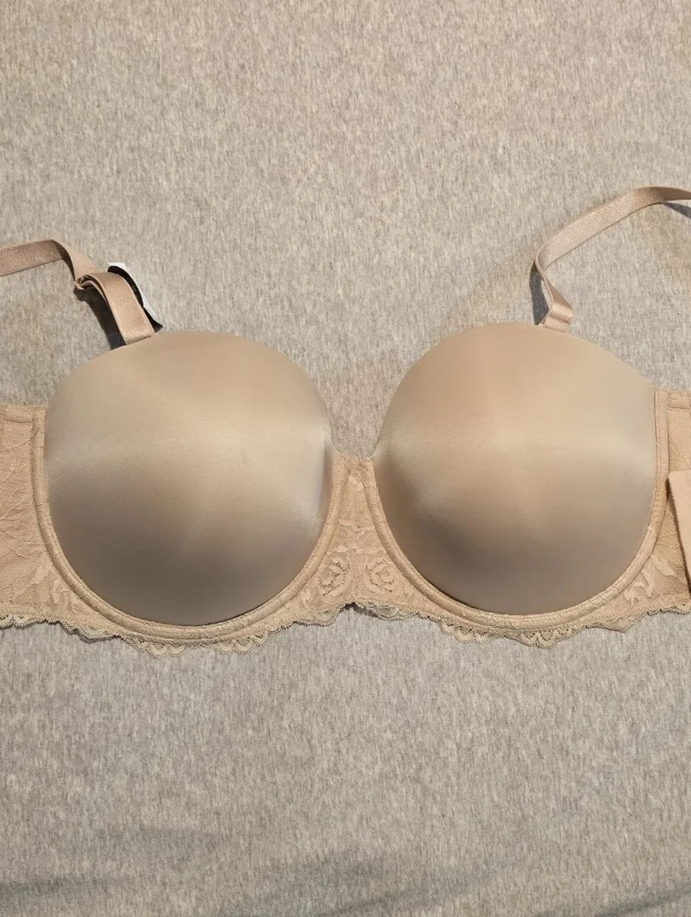 Torrid Curve Multi-Way Strapless Bra – Nude 46DD